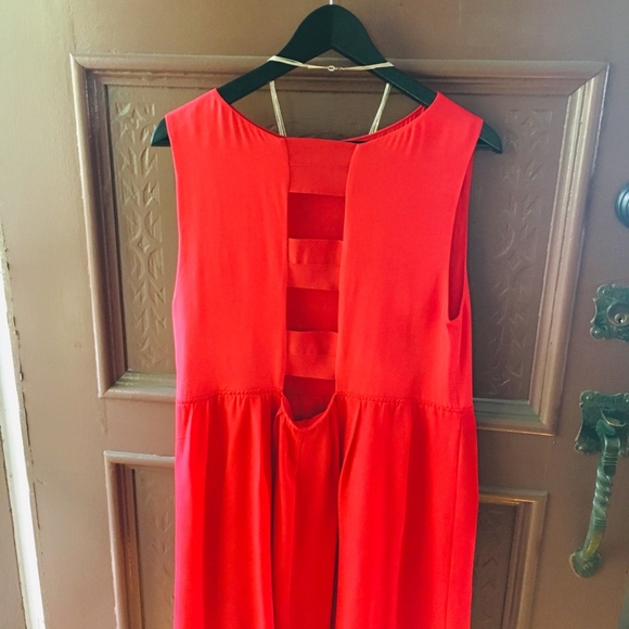 Alice + Olivia Stretch Silk Open Ba… - Picture 3 of 8